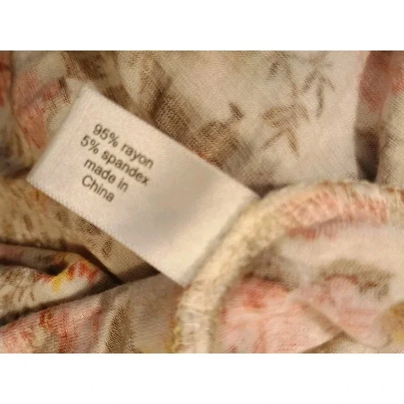 Lane Bryant Womens Floral Sleeveless Flowy Swing Tank Dress Hi-Lo Hem Size 26/28 - Picture 5 of 8